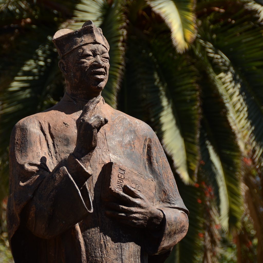Statue in Parliament Gardens, Windhoek
