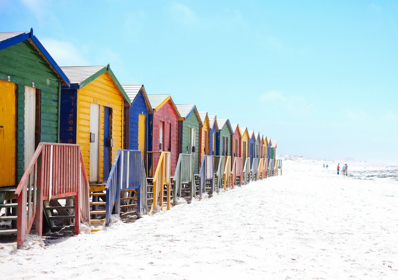 Muizenberg colourful beach huts Muizenberg colourful beach huts