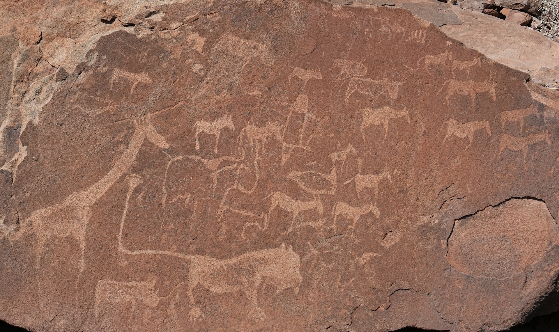 Twyfelfontein, Namibia, rock paintings