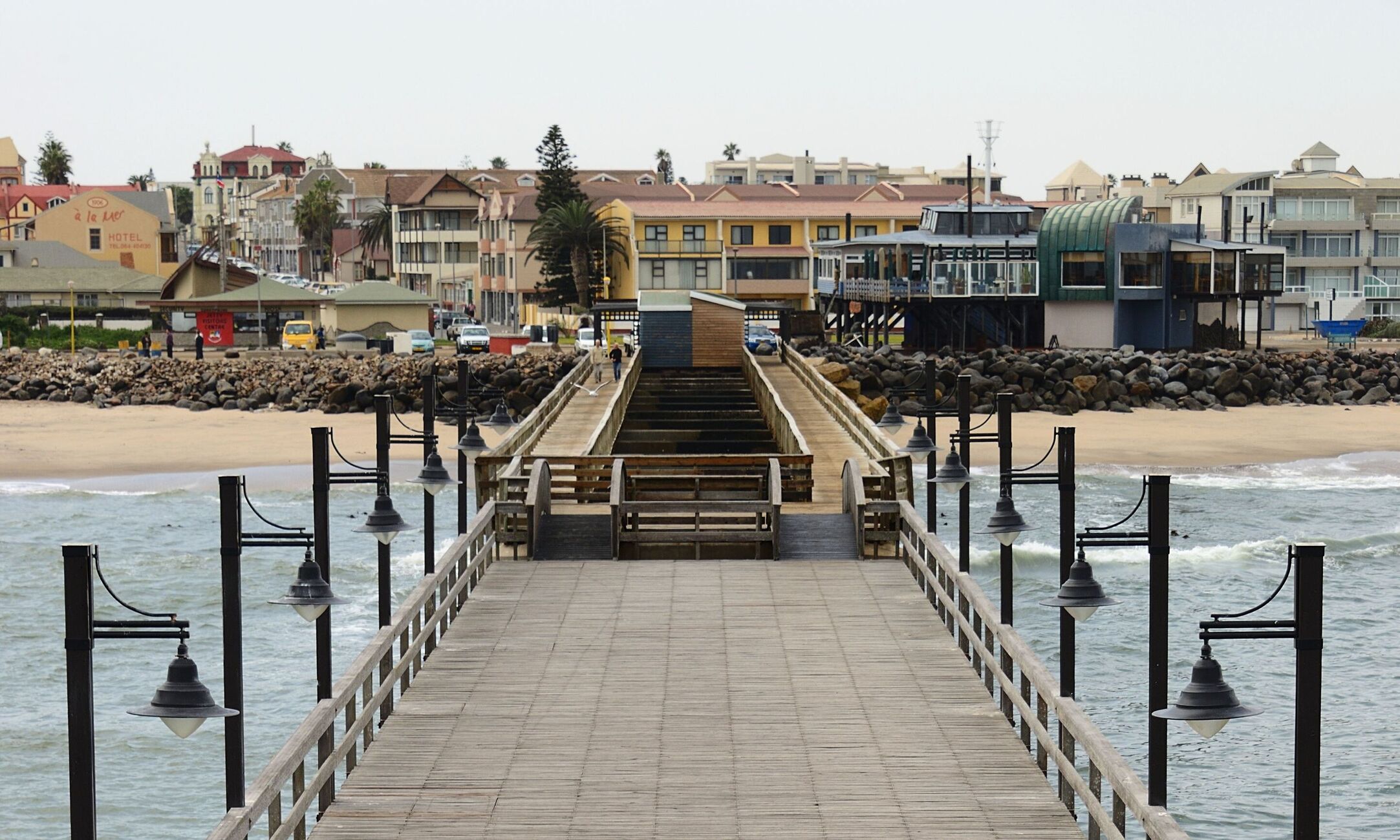 Jetty at the Mole waterfront, Swakopmund, Namibia(1)
