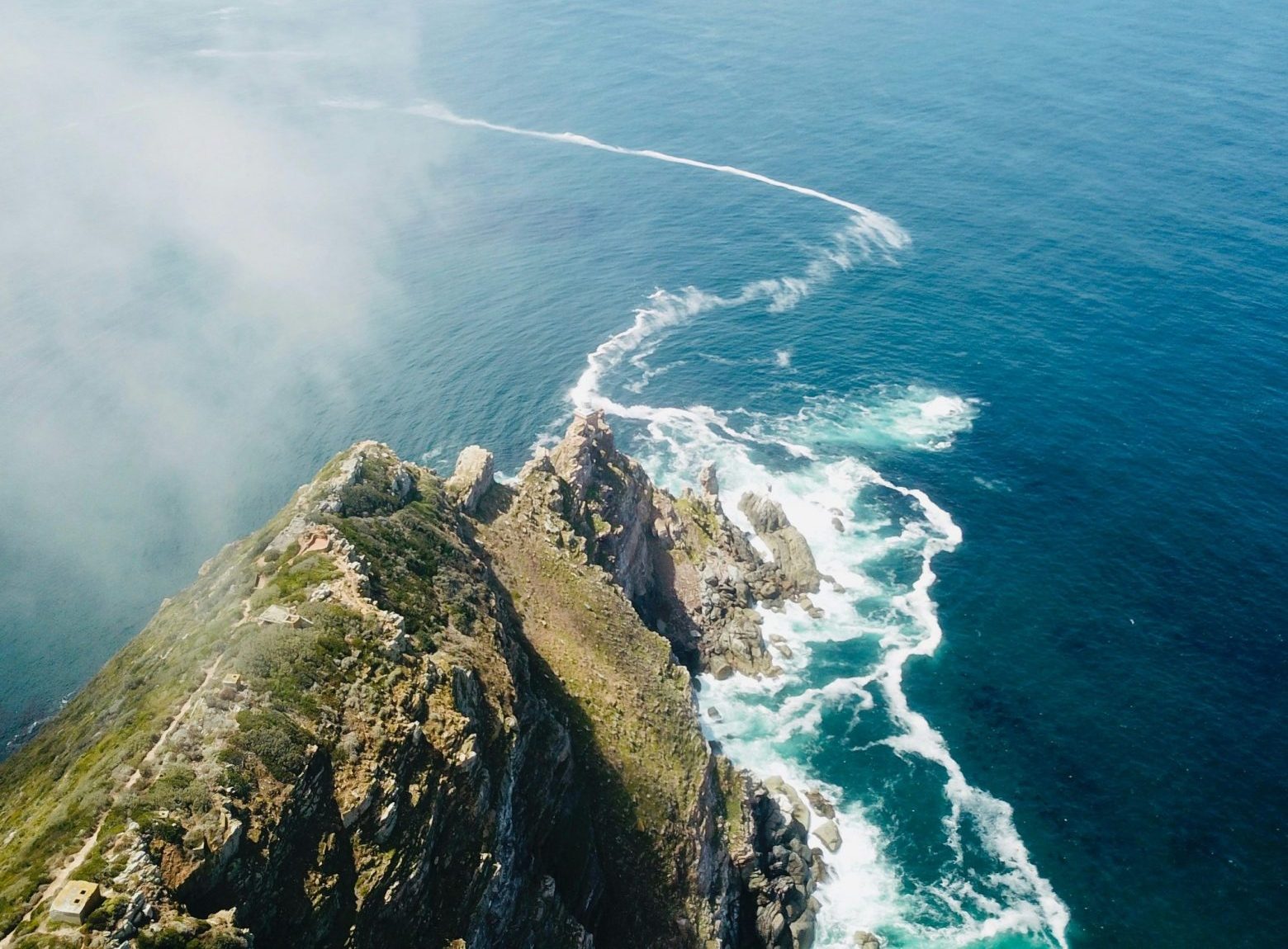 Cape of Good Hope aerial view Cape of Good Hope aerial view