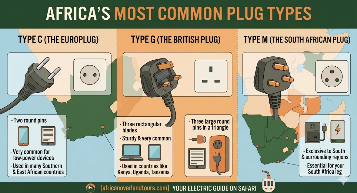 africas most common plug types