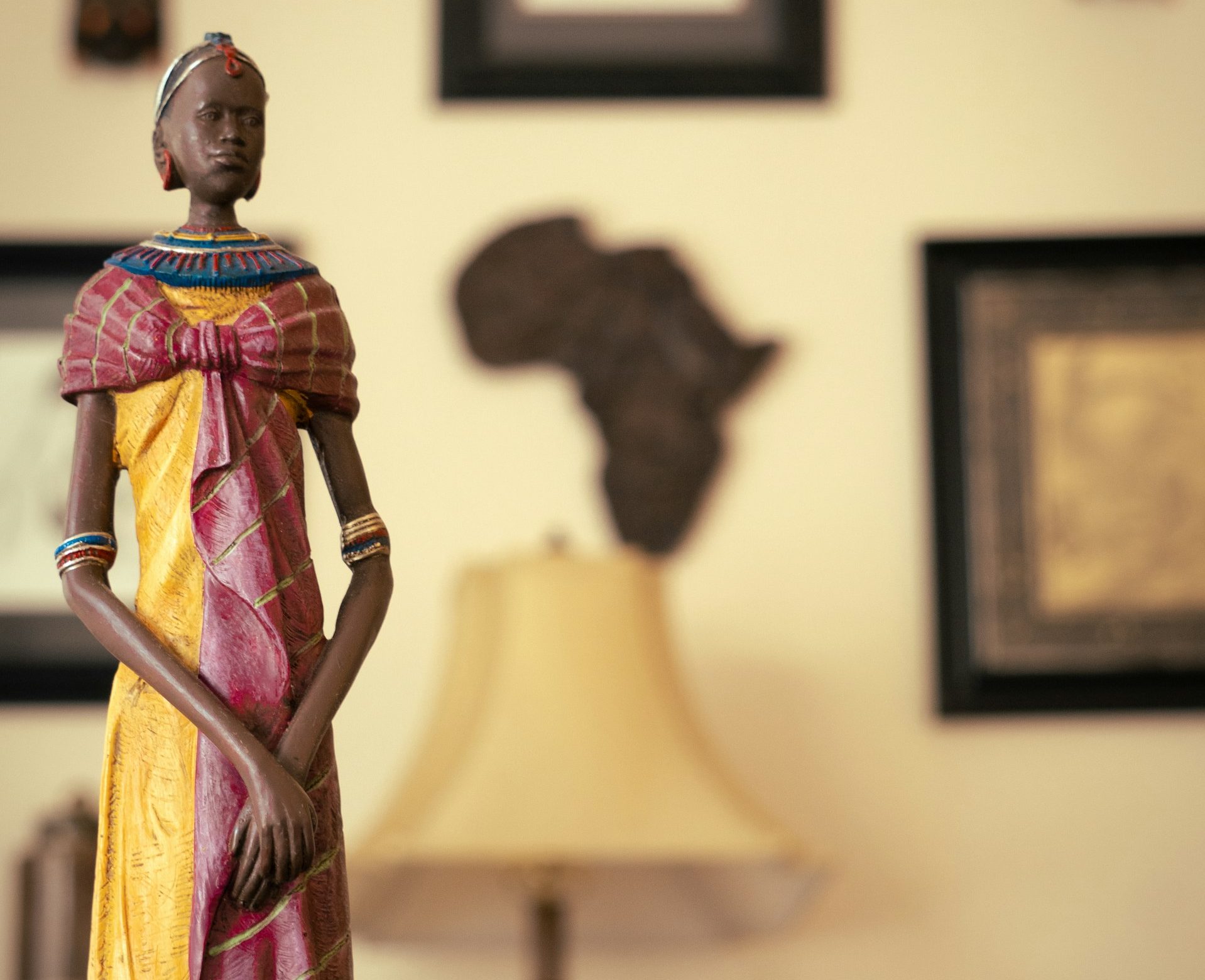 African statuette