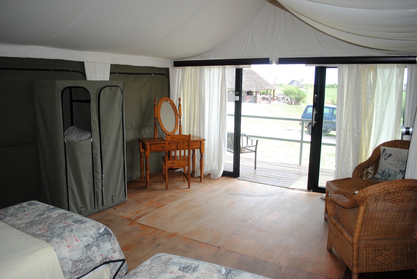 Elephants Sands Accommodation in Nata Botswana