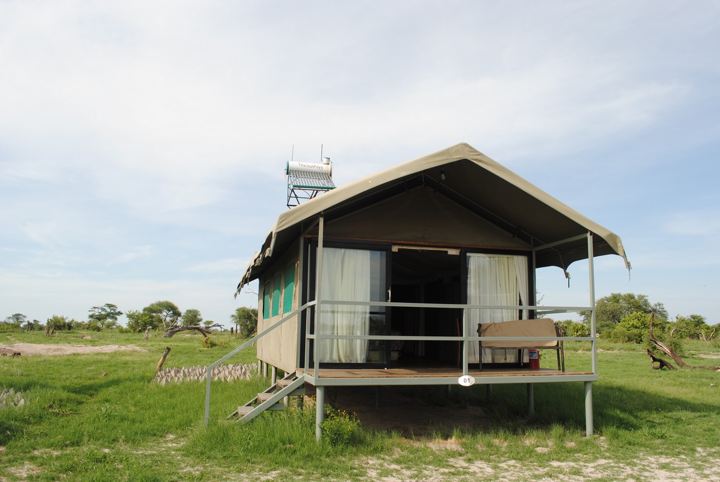 Elephants Sands Accommodation in Nata Botswana