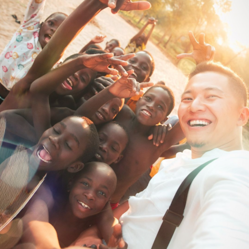 fun with local kids