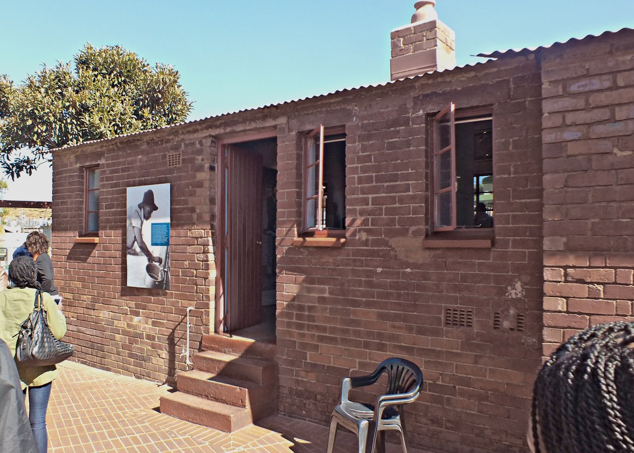 Attribute to A. Bailey on Wikimedia, Mandela House, historic attractions of Johannesburg