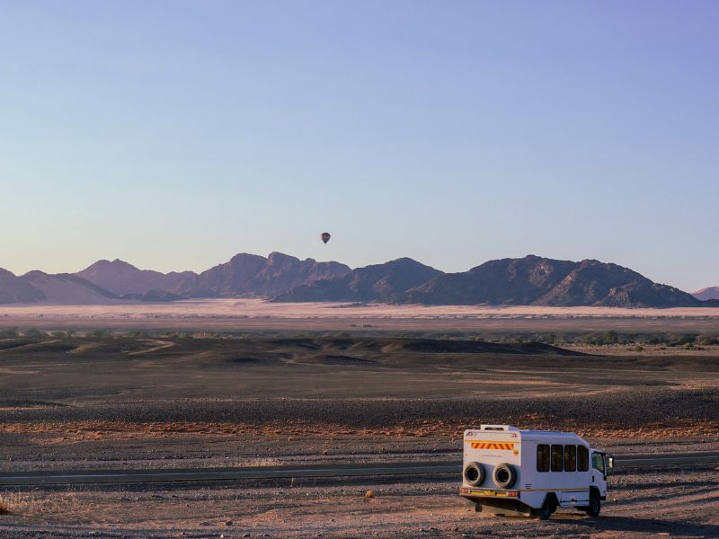 Overland Truck on the Road