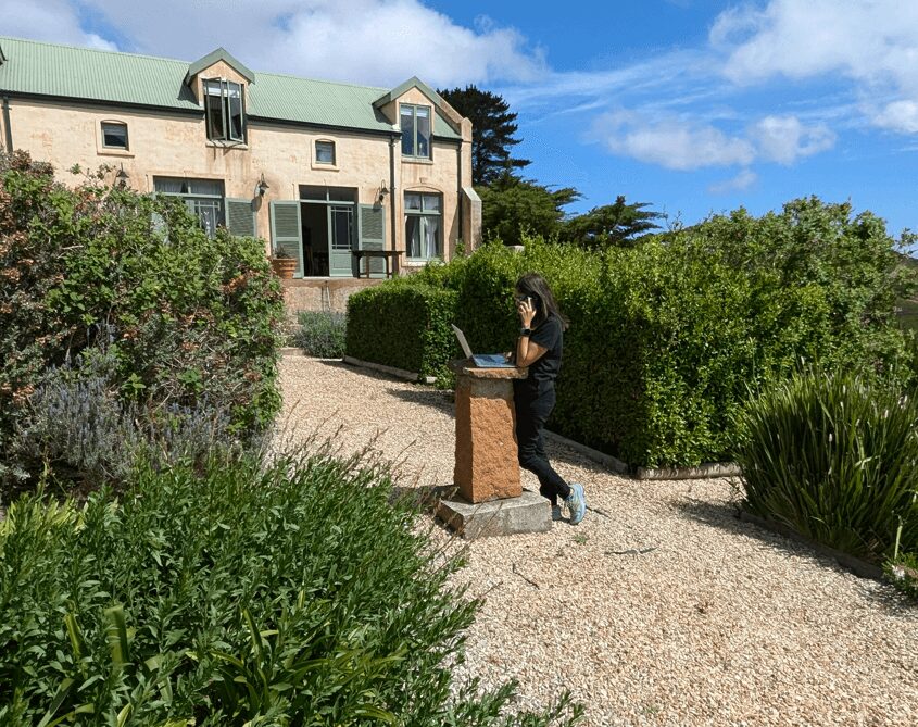 digital nomad at african overland turs