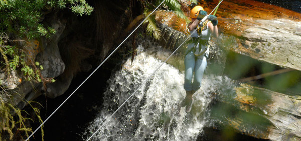 zip lining in tsitsikamma