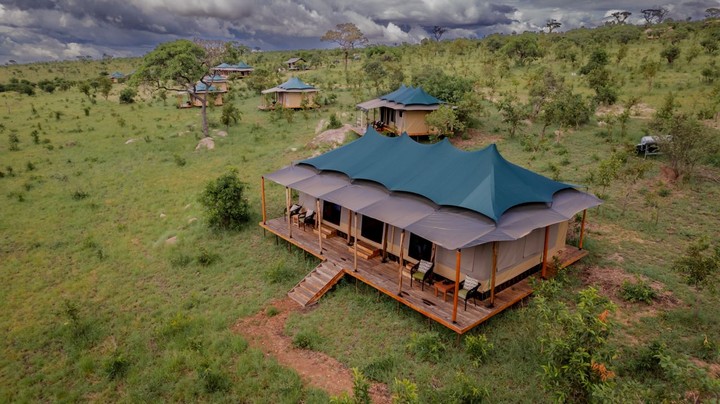 African Overland Tours Baobab Serengeti Camp