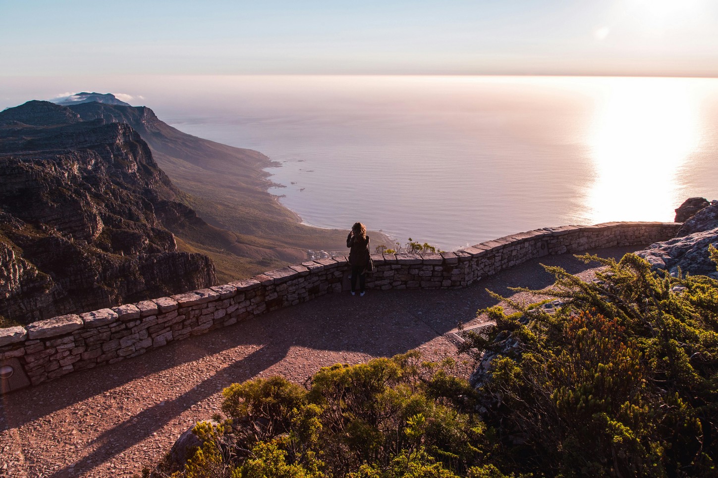 Enjoy the view at the Top of Table Mountain, South Africa