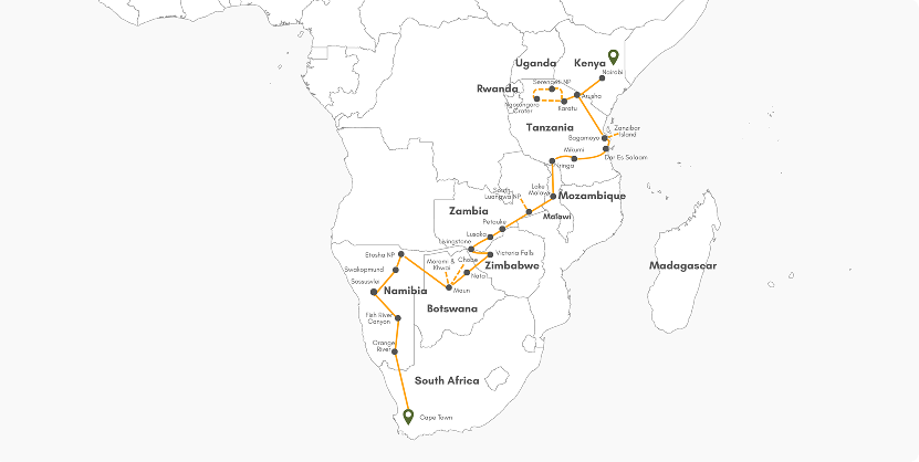 Cape Town to Nairobi