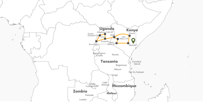 Masai Mara to Gorillas