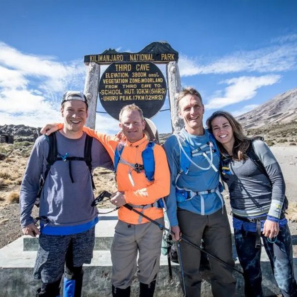 Tanzania Kilimanjaro climb Team third cave