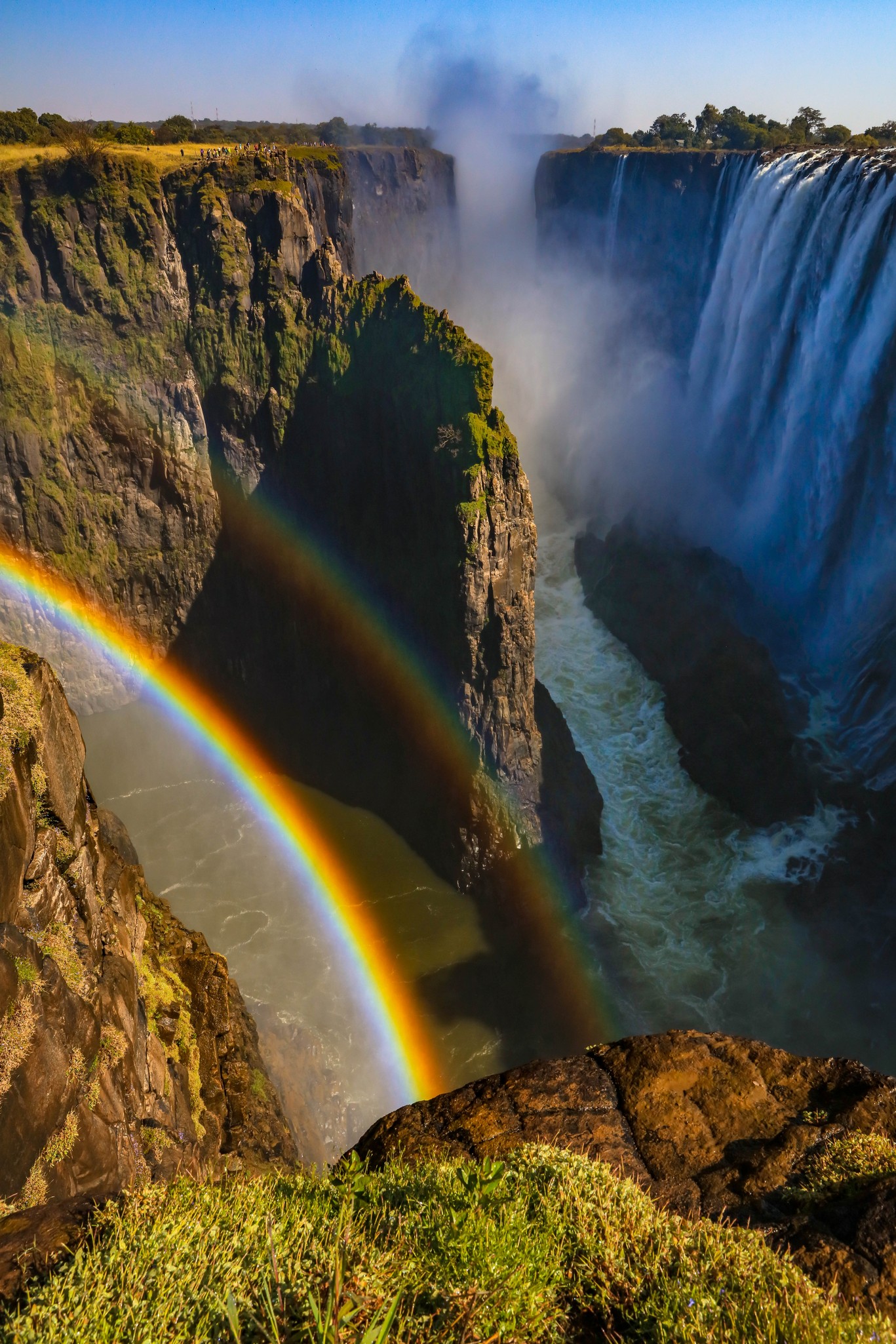 Victoria Falls seen on a Botswana Victoria Falls Budget Safari