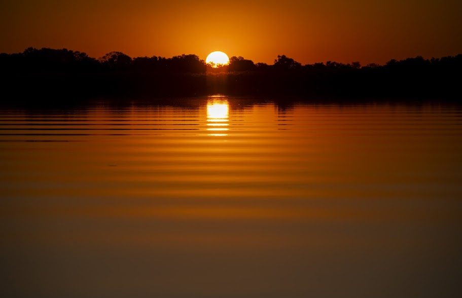 Cruise the Chobe River at Sunset
