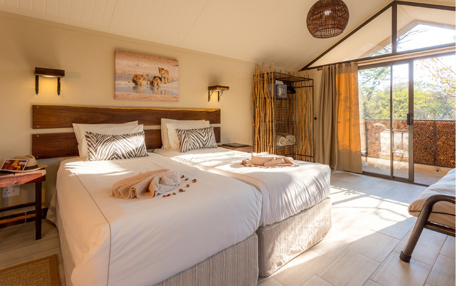 Inside Etosha Village Units