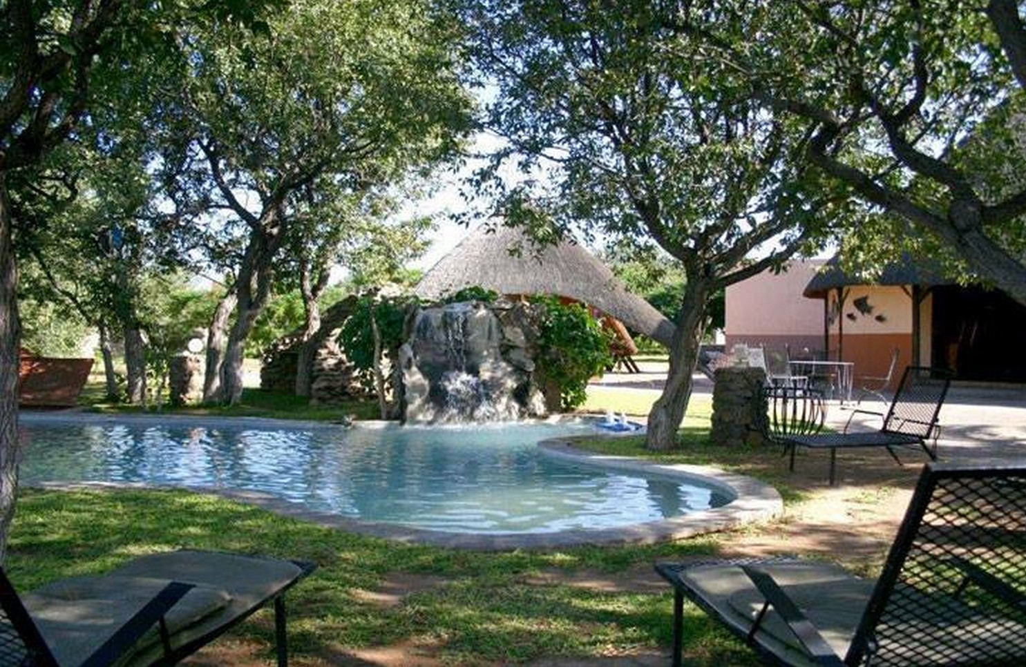 Pool Area at the Igowati Hotel