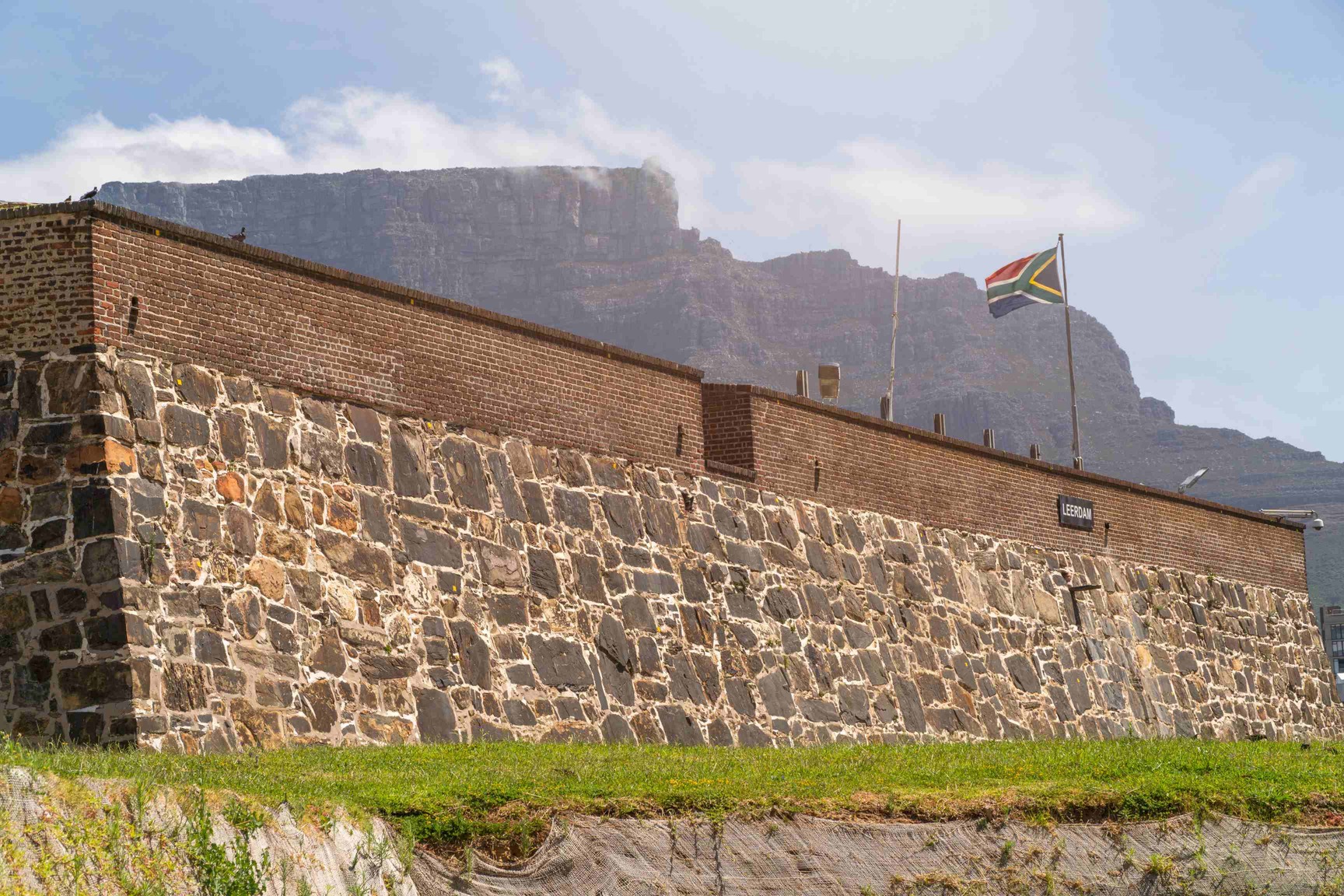 Wall of Castle of Good Hope