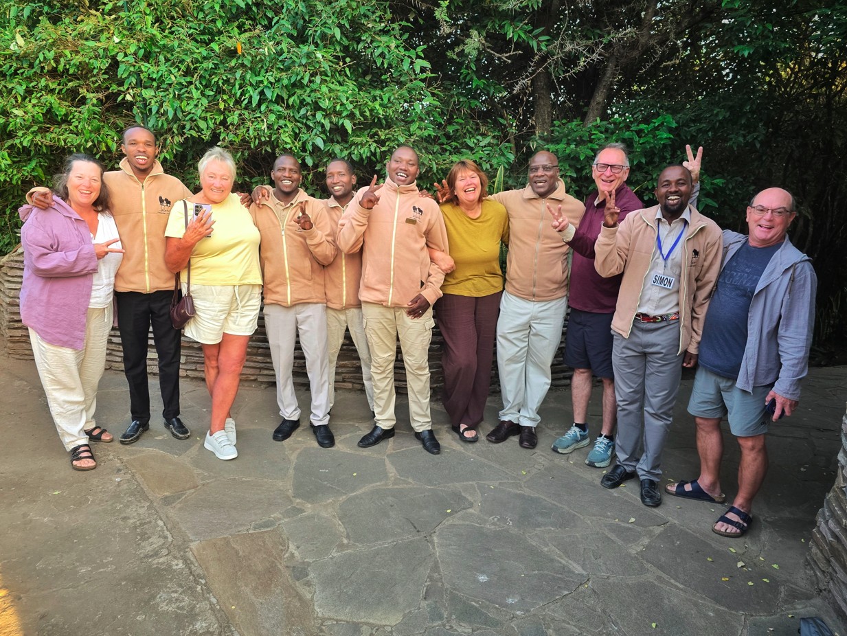 Colleen and Her Friends with their Local Guides