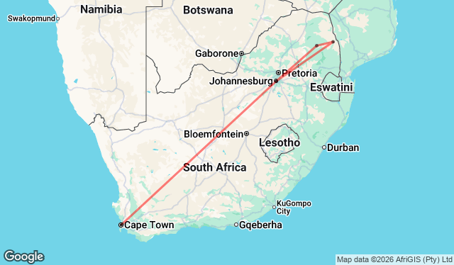 10 Day Cape Town to Kruger and Johannesburg Adventure