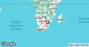 12 Day Southern Africa Grand Safari: Cape Town to Victoria Falls Expedition Map Image