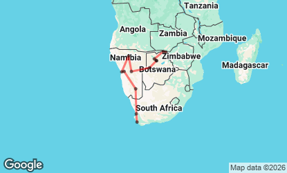 18 Day Cape Town to Victoria Falls