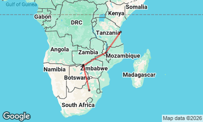 23 Day South African to Tanzania Tour