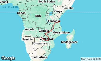20 Day Ultimate East Africa: Victoria Falls to Zanzibar