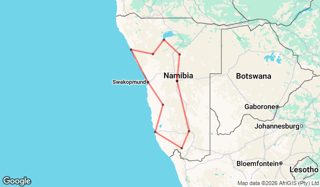 12 Day Namibia Overland Safari