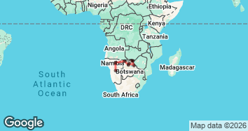 10 Day Chobe and Delta Adventure Tour Map Image