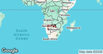 10 Day Okavango & Chobe Small Group Tour Map Image