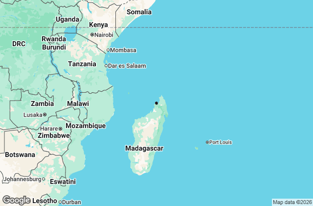 8 Day Madagascar Nosy Be Island & Beach Holiday Map