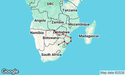 14 day Mozambique Coast & Zimbabwe Escapes Small Group