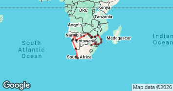 33 Day Southern Africa Grand Adventure Map Image