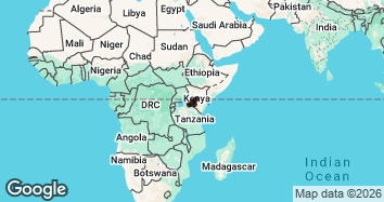 8 Day Wild Heart of Kenya Safari Map Image