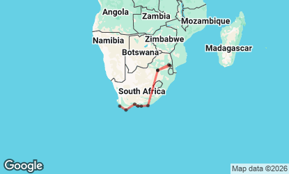 14 Day South African Adventure: Cape Town, Kruger & Garden Route