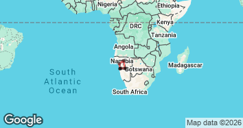 11 Day Namibia’s Iconic Wonders Private Safari Map Image