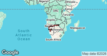 16 Day Highlights of Southern Africa Guided Safari Map Image