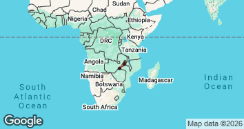 8 Day Zambia’s Premier Adventure: Wild Zambezi and Luangwa Map Image