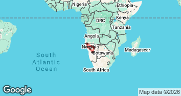 14 Day Northern Namibia Private Safari Map Image