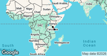 12 Day Kilimanjaro & Zanzibar: Unforgettable Tanzania Adventure Map Image