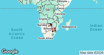 18 Days Johannesburg to Maun Map Image
