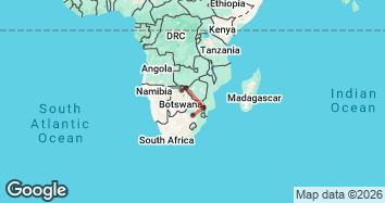 8 Day Kruger, Victoria Falls and Chobe Small Group Tour Map Image