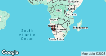 13 Day Highlights of Namibia Safari Map Image