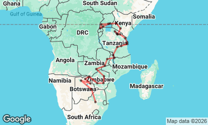 52 Day Johannesburg to Nairobi