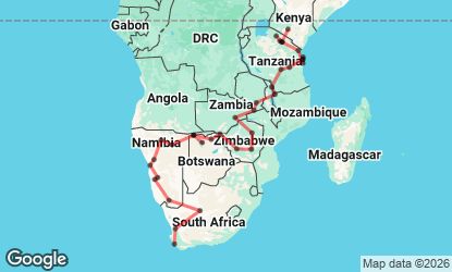 48 Day Kenya to Cape Town Tour