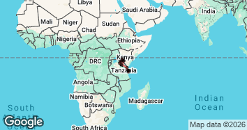 20 Day Nairobi to Zanzibar Overland Map Image