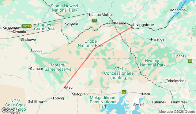 8 Day Moremi and Chobe Botswana Mobile Safari